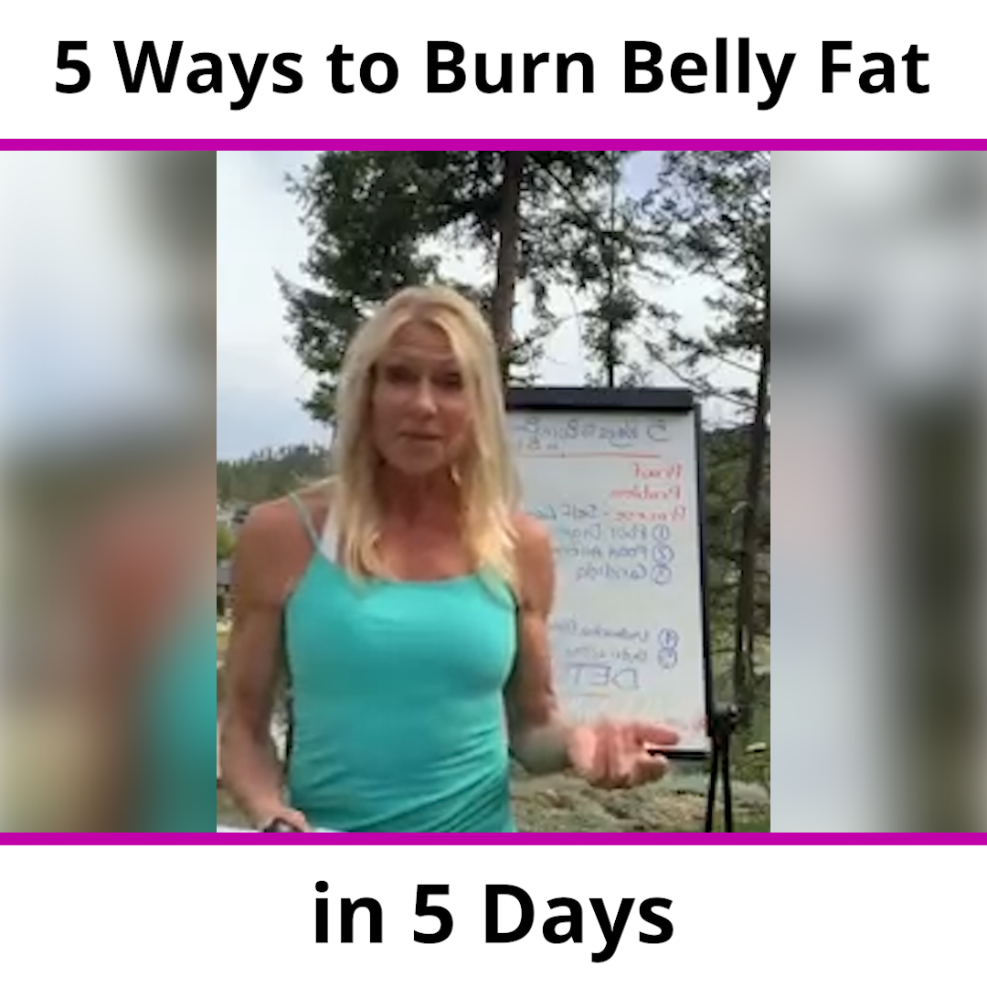 5 Ways to Burn Belly Fat in 5 Days